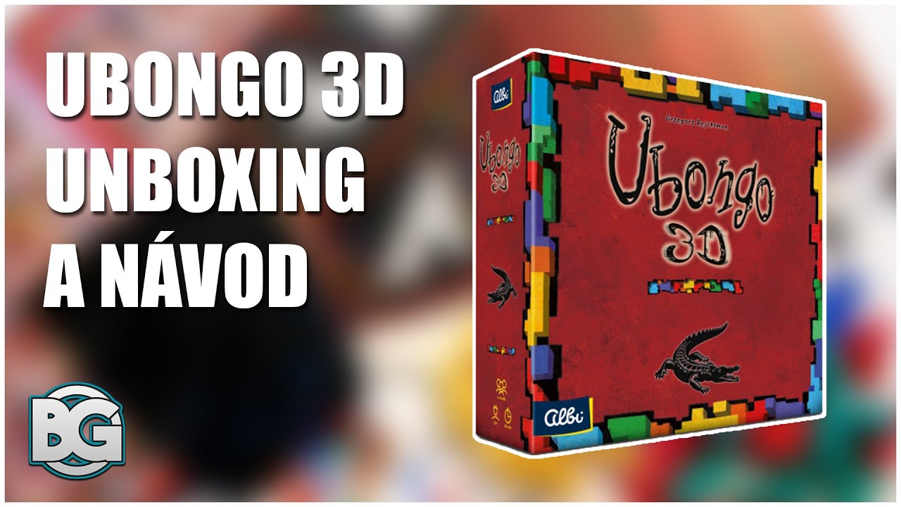 Ubongo 3D - Unboxing a jak se hraje