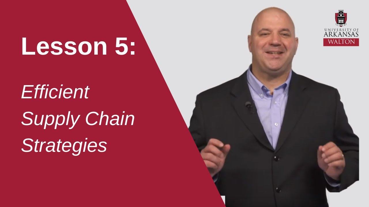 Efficient Supply Chain Strategies | SCMT 4653