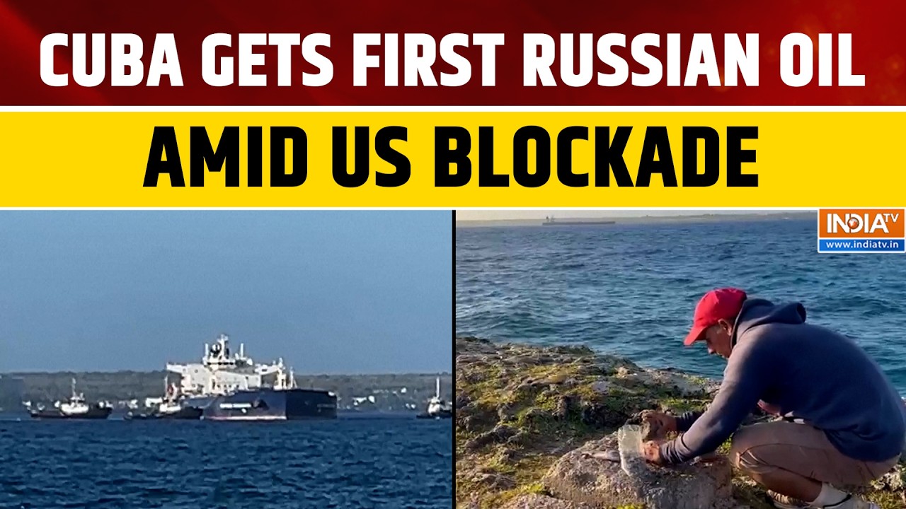 Russian Oil Tanker Arrives in Cuba, First in Three Months Amid US Blockade | World News