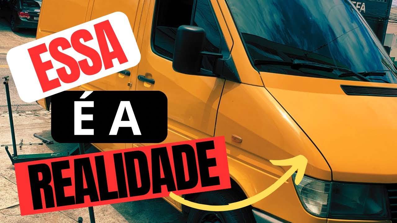A REALIDADE É ESSA!😱DONO DE SPRINTER MOSTRA TUDO!