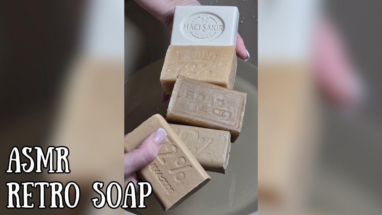 🧽ASMR RETRO SOAP LATHERING🫧🧼