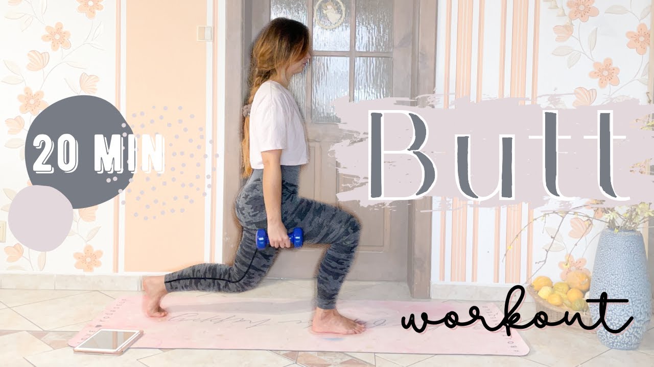 20 MIN BUTT WORKOUT / no timer / posílení nohou a zadečku / by Jenny Tailor