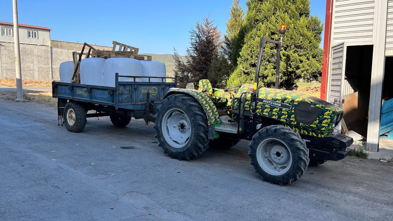 DEUTZ FAHR 55F KEYLİNE RAMPA TESTİ