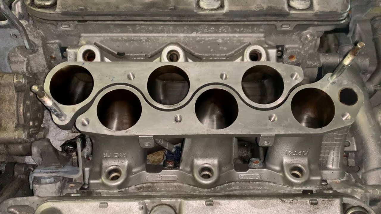 Honda V6 Lower Intake Manifold Removal DIY (Knock Sensor Access)