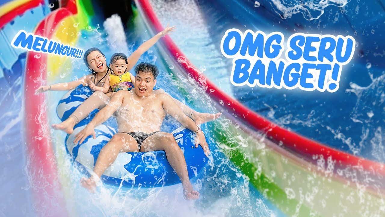 KESERUAN YUKA-CHAN MAIN DI WATER PARK! | vlog