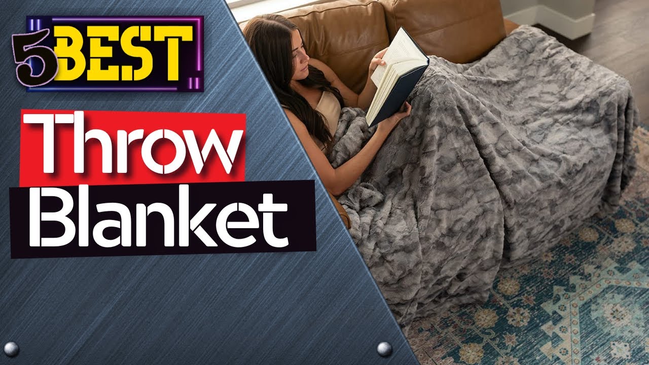 ✅ TOP 5 Best Throw Blanket: Today's Top Picks!