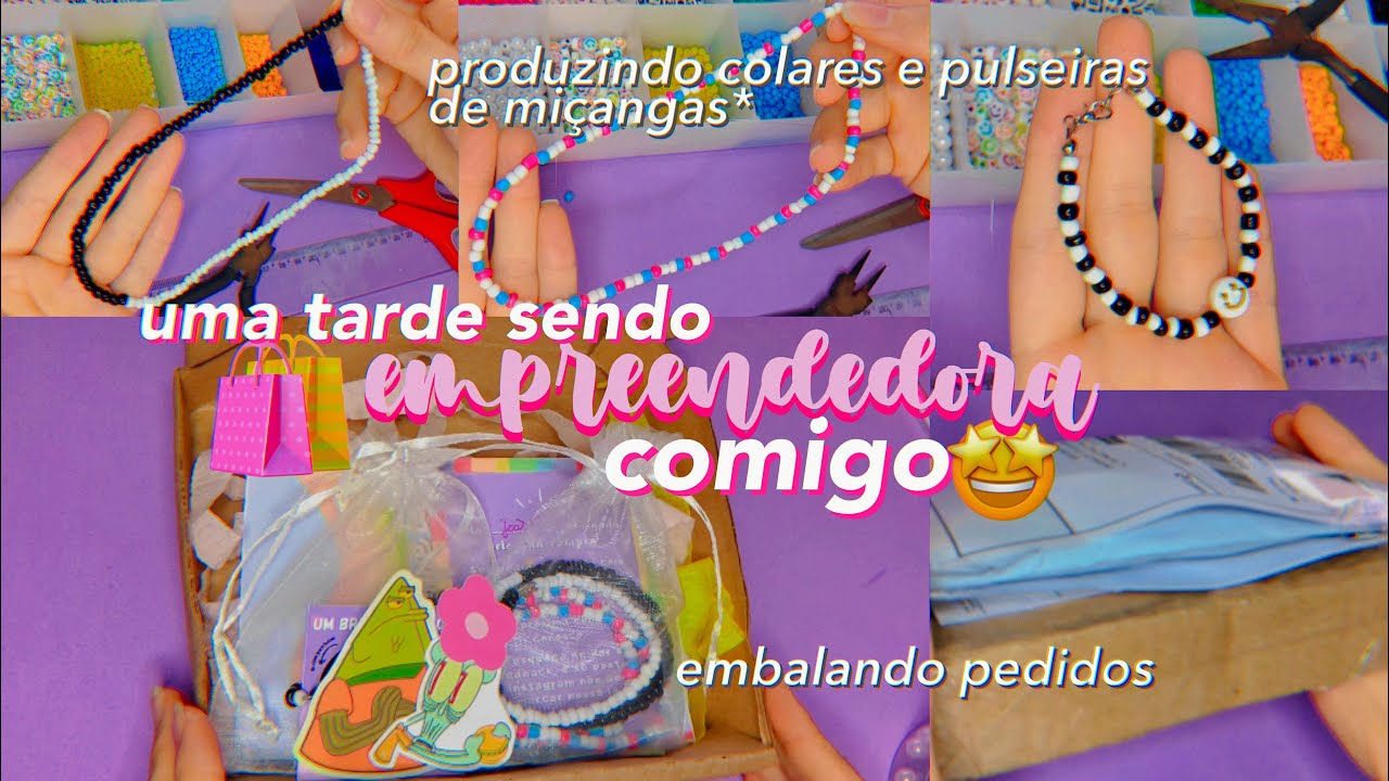 uma tarde sendo empreendedora comigo🛍✨