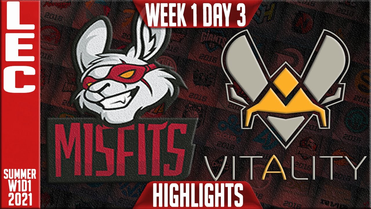 MSF vs VIT Highlights | LEC Summer 2021 W1D3 | Misfits Gaming vs Team Vitality