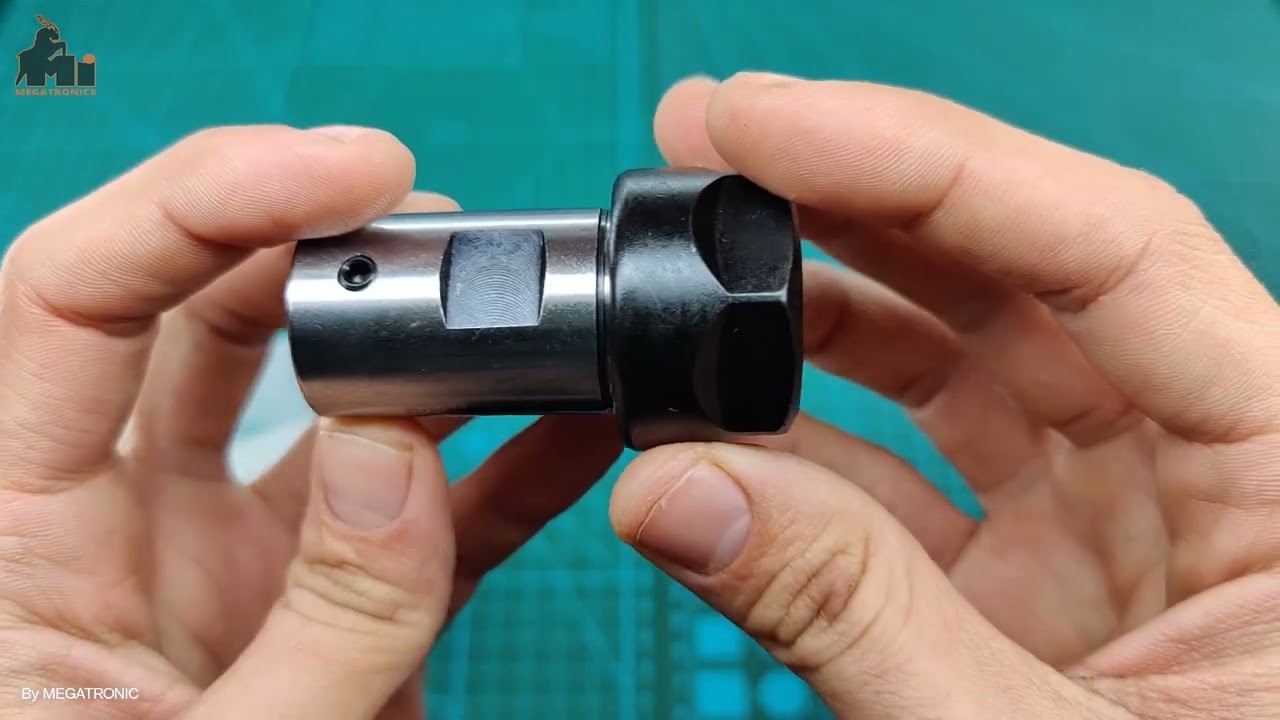 ER20M14-Q124F4A | CNC spindle ER20 collet chuck motor extension rod inner hole 14mm ER20-14