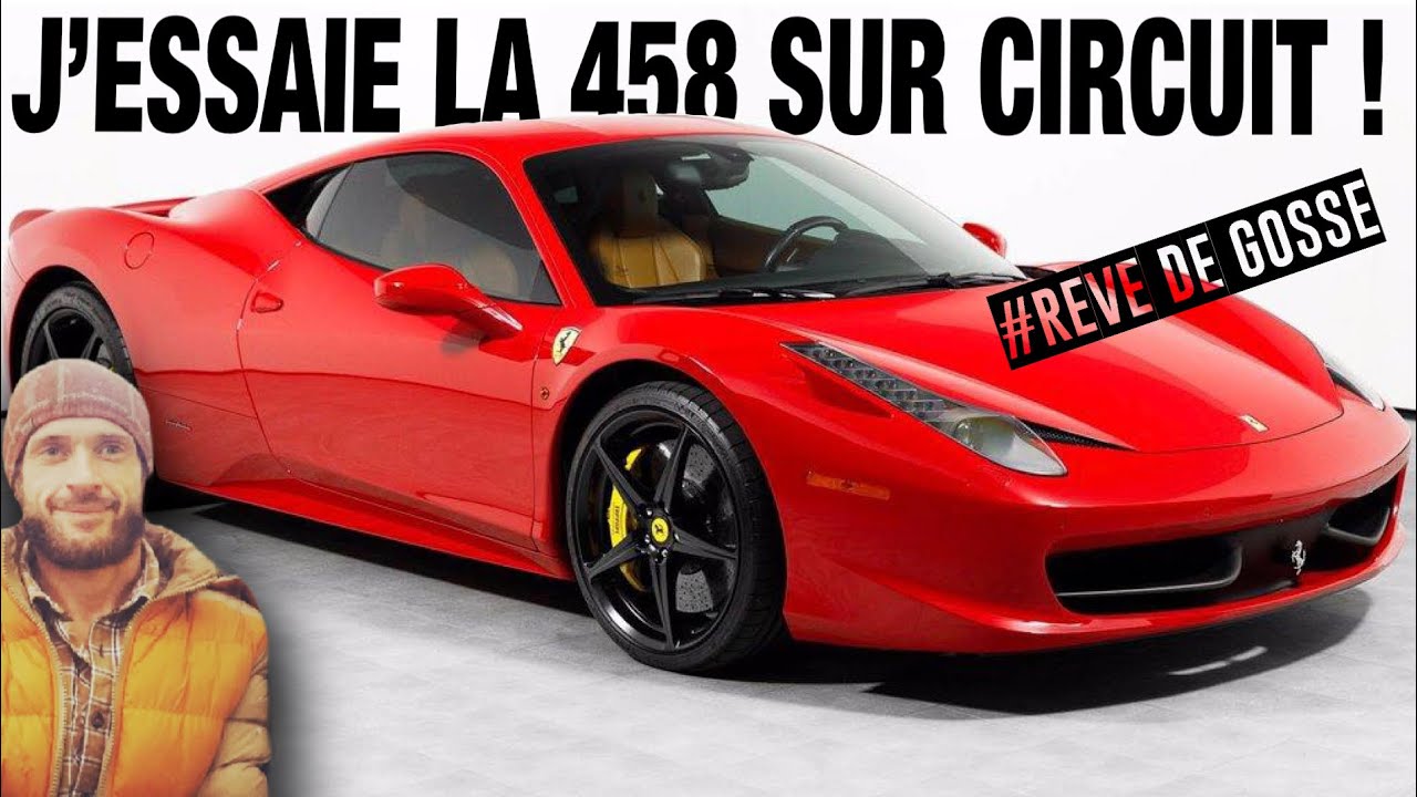 Je teste la Ferrari 458 sur circuit ! Grace à sprint racing et pilotage passion, sensation extrême