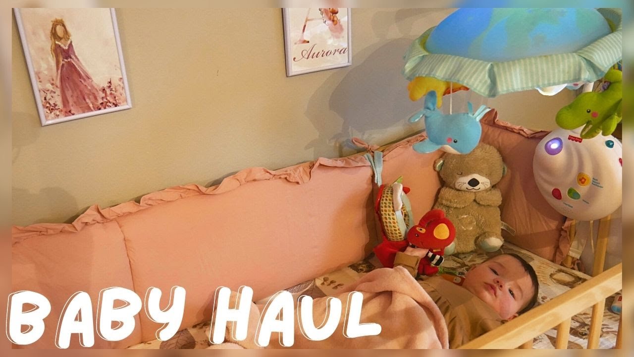 BABY HAUL JUKKI| 🎀Nowa aranżacja łóżeczka🎀 |Sofia Marble
