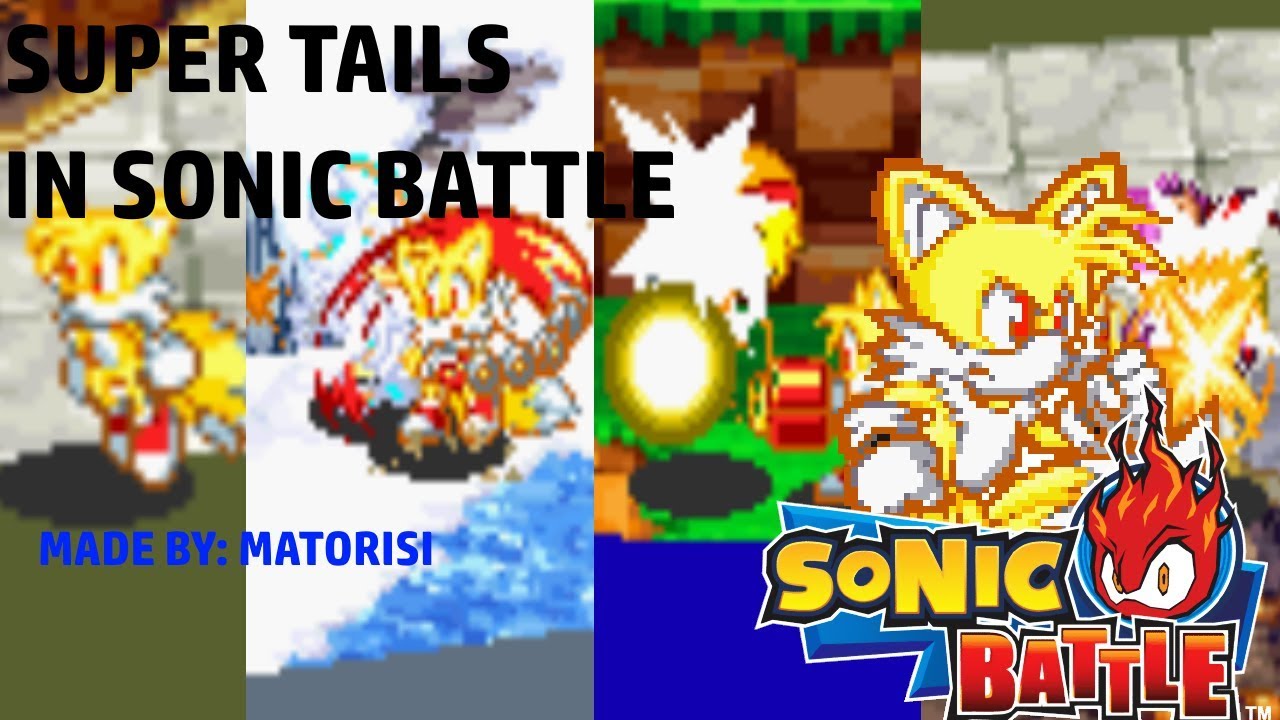 Sonic Battle Hacking Showcase-Super Tails