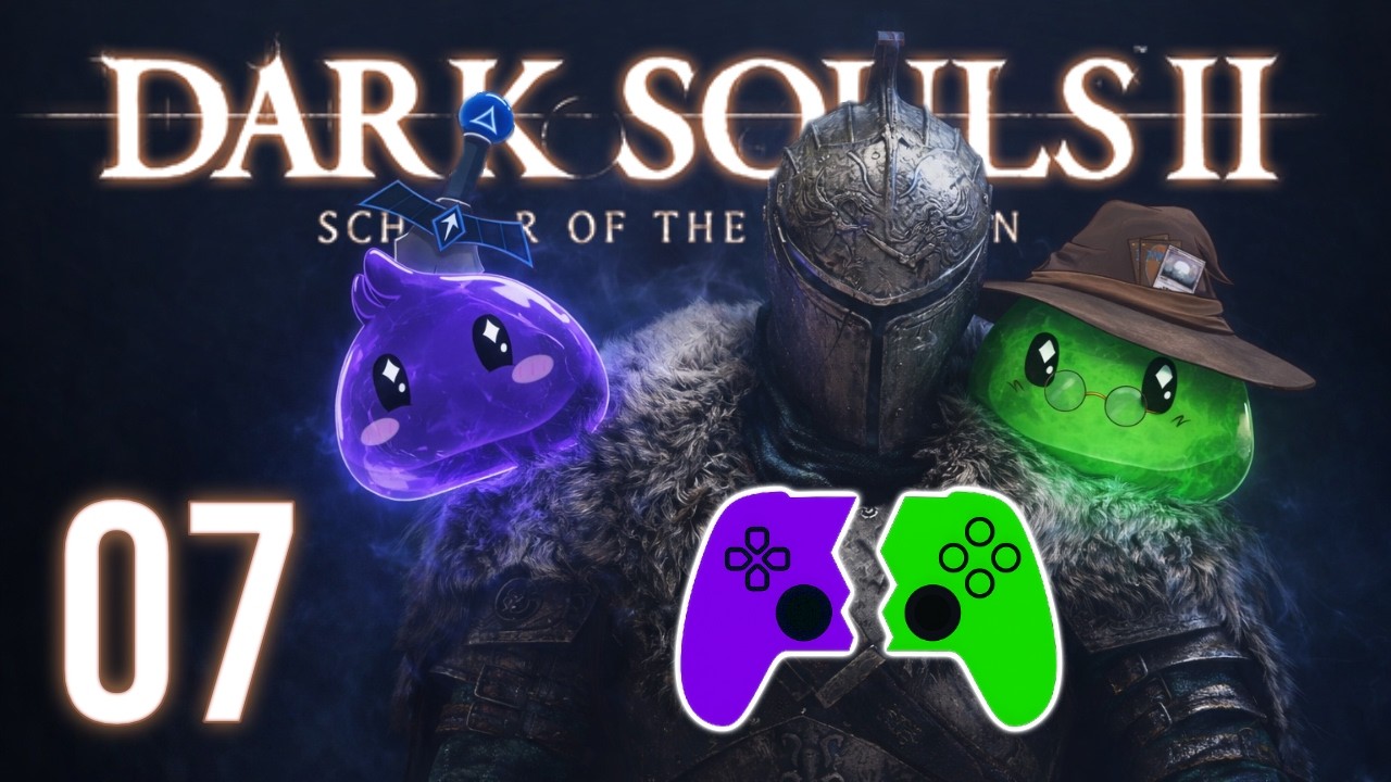 🔴 Dark Souls 2 en pareja con MITAD del control cada uno | Challenge