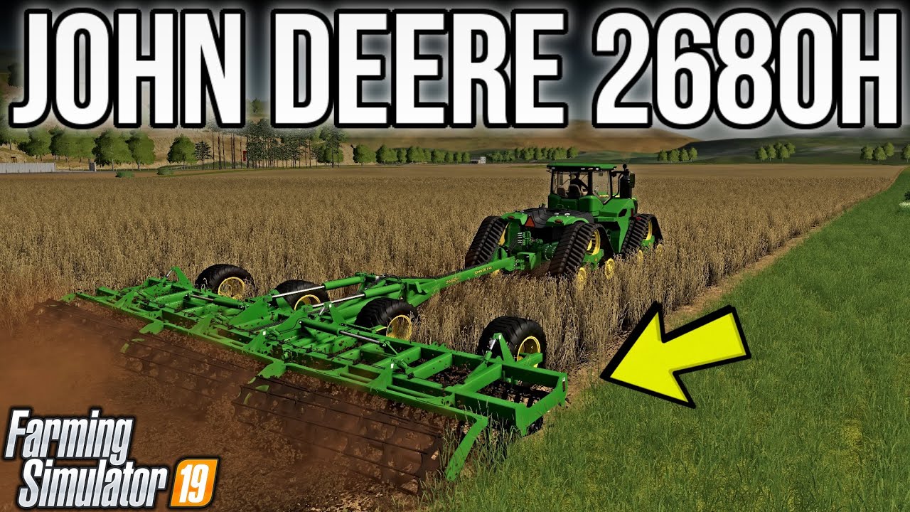 NEW MODS FS19! Big American John Deere Disc! (21 Mods) | Farming Simulator 19