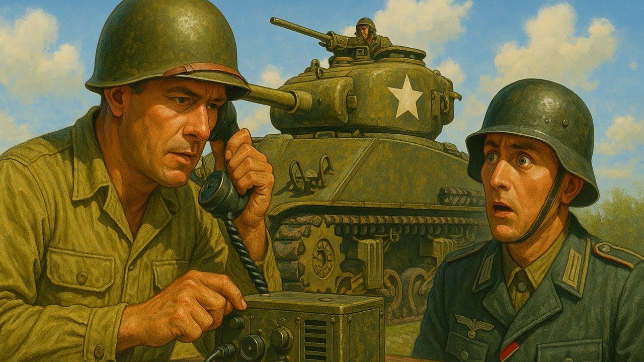 German Troops Never Knew American Sherman Tanks Had The World’s Most Advanced Radios 📻