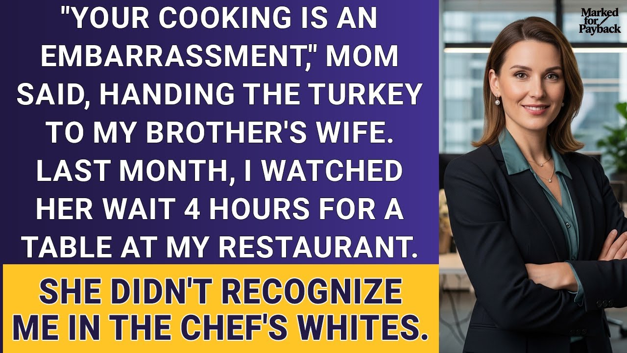 Family Banned Me From Thanksgiving — My Restaurant Just Earned 3 Michelin Stars