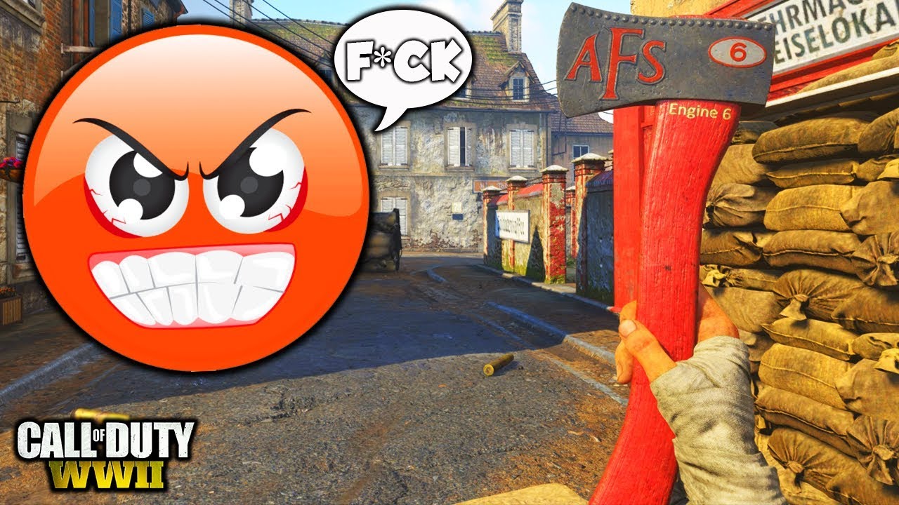 this DLC WEAPON made PEOPLE ANGRY... (HILARIOUS REACTIONS) - COD WW2