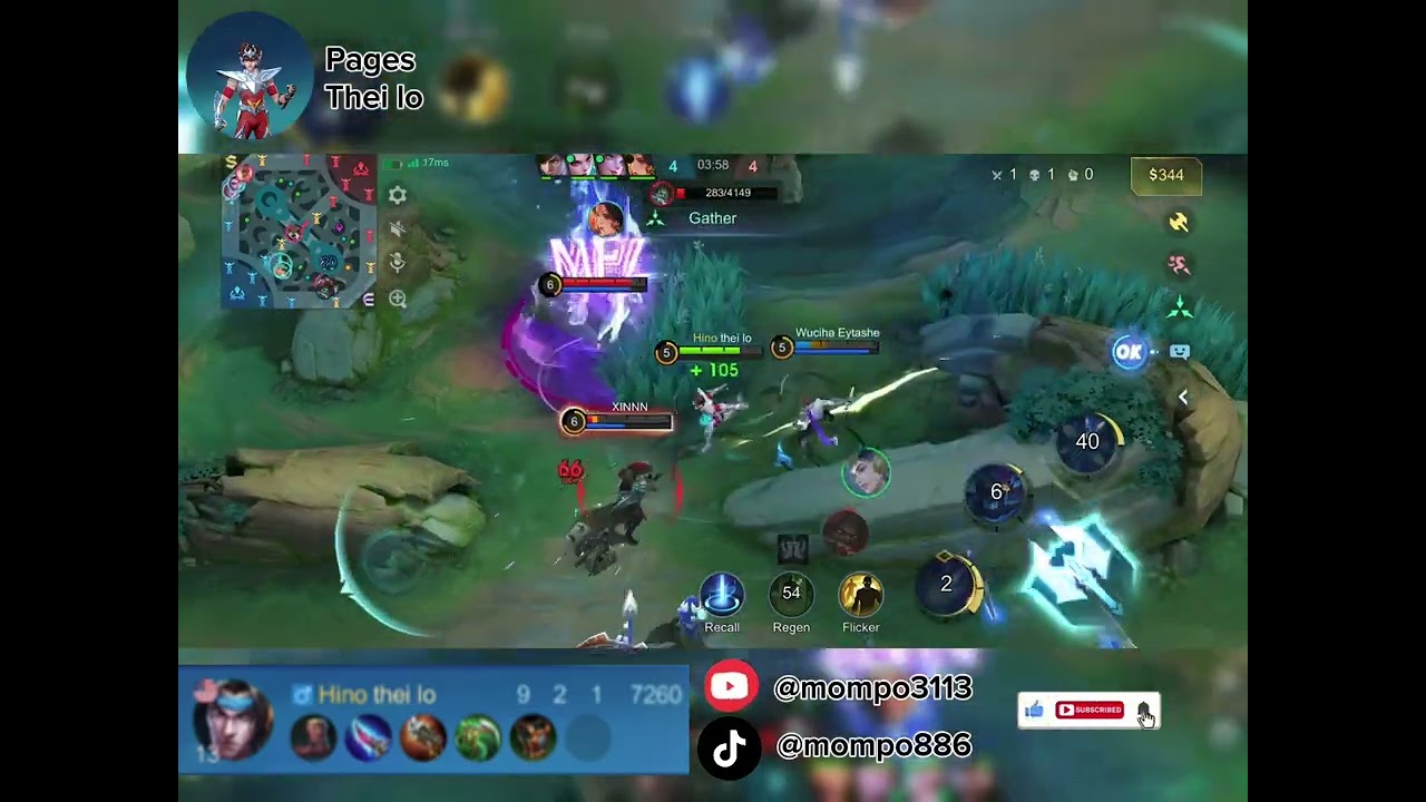 mobile legends.  Badang. Solo😍😍