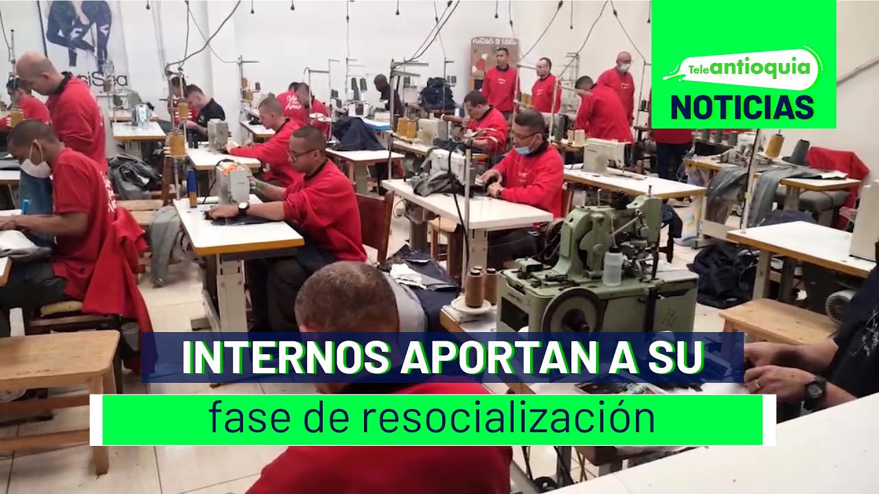 Internos aportan a su fase de resocialización - Teleantioquia Noticias