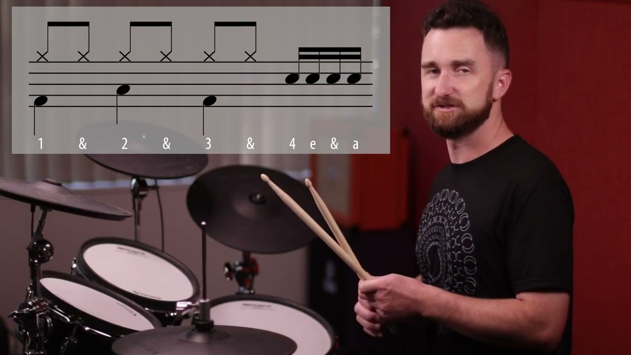 Learn to drum: Drum fill