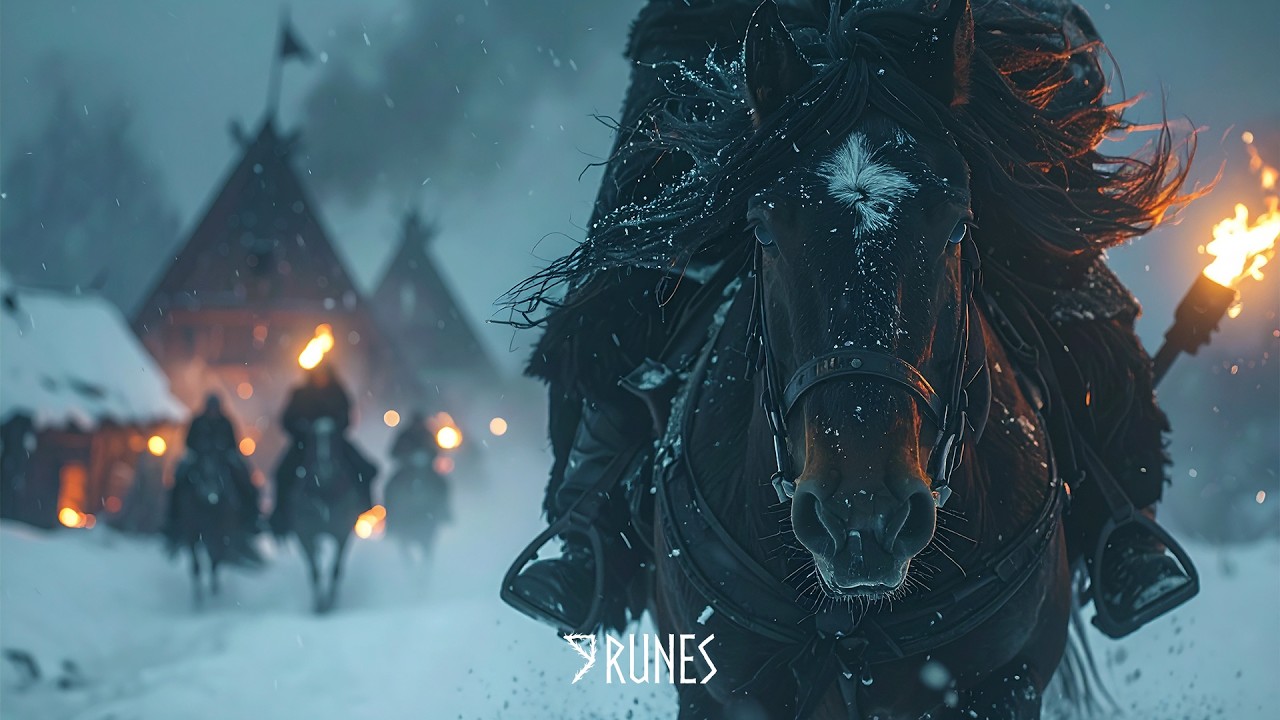 Odin's Wild Hunt - Ancient Yule Tradition | Winter Viking Music