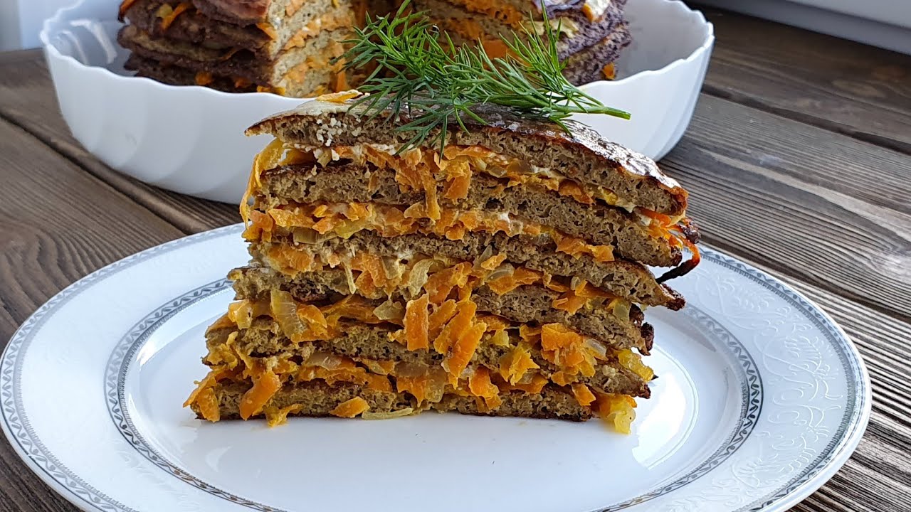ПЕЧЁНОЧНЫЙ ТОРТ ПО ЦАРСКИ / TORT DIN FICAT