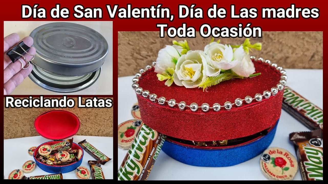 Día de San Valentín, día de las Madres, toda ocasión con latas de sardinas