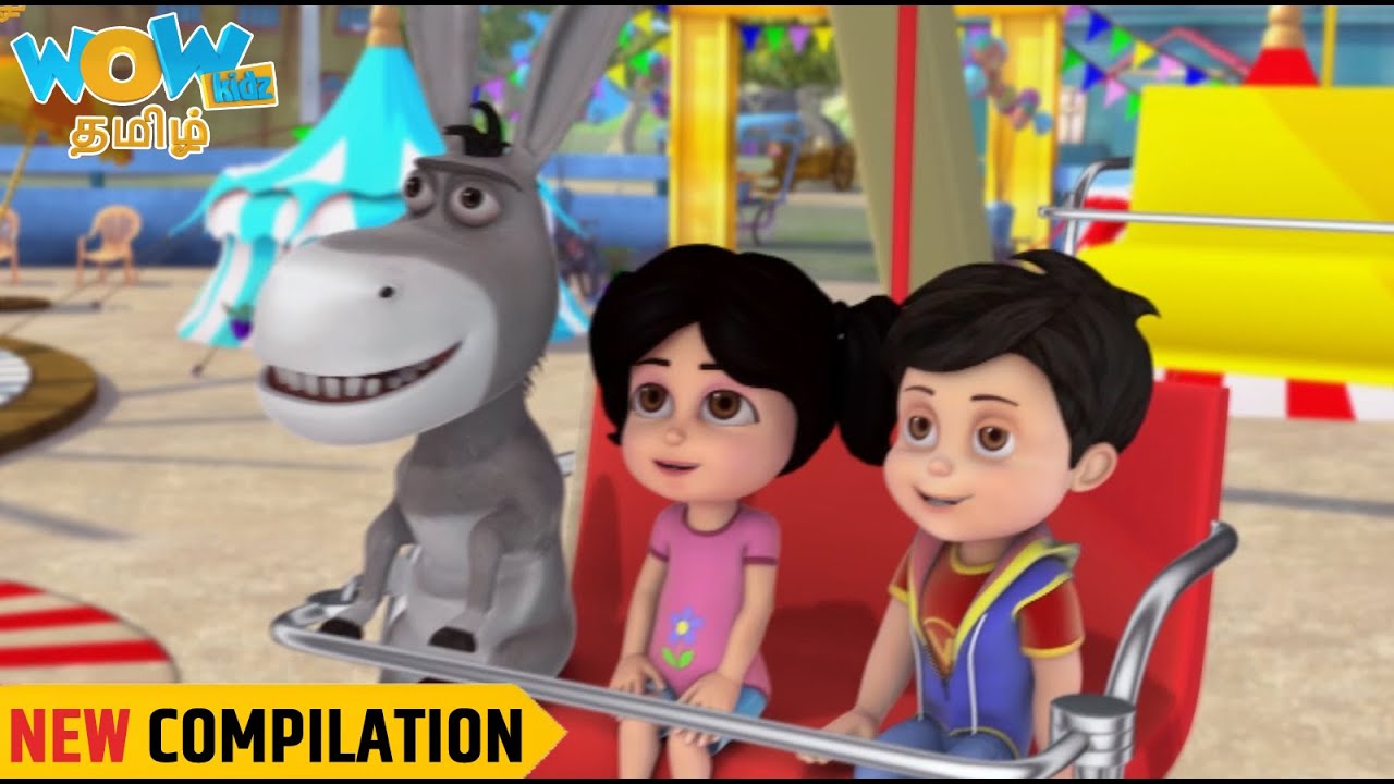 Vir The Robot Boy | 19 | New Compilation | தமிழ் கதை | Tamil Cartoon | Wow Kidz Tamil #cartoons #vir