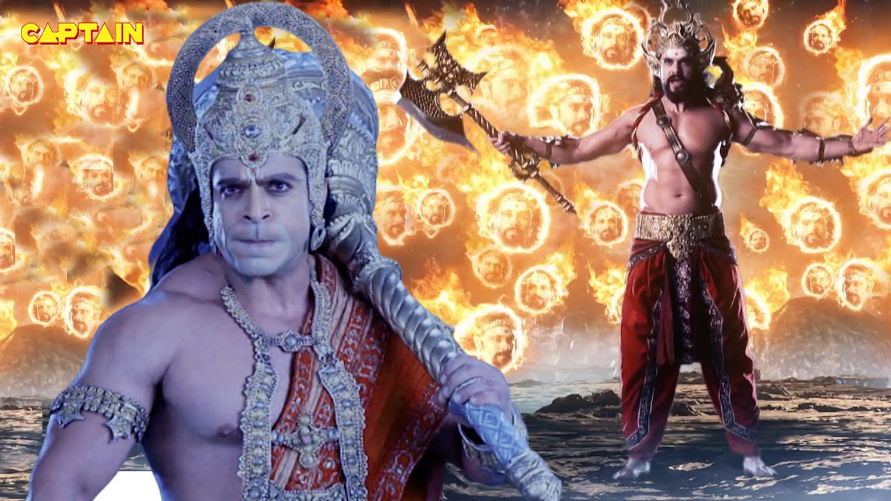 हनुमान ने शतनान को युद्ध के लिए ललकारा। Mahabali Hanuman EP 501