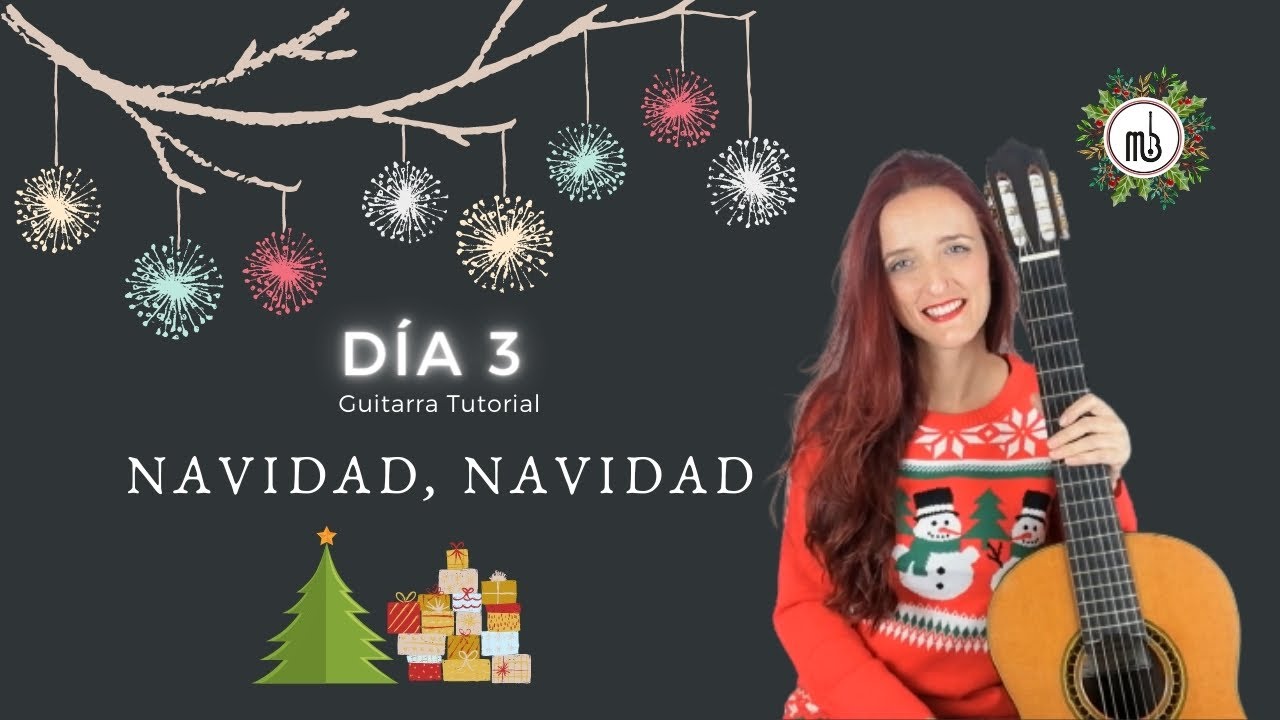 DÍA 3🎁Navidad, Navidad GUITARRA | Reto villancicos