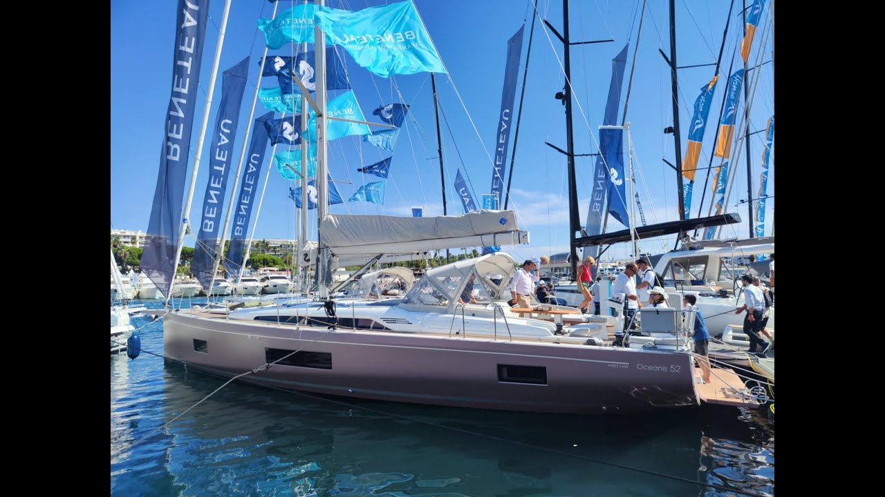 Ny Beneteau 52 Oceanis - se rundvisning i Cannes 2025