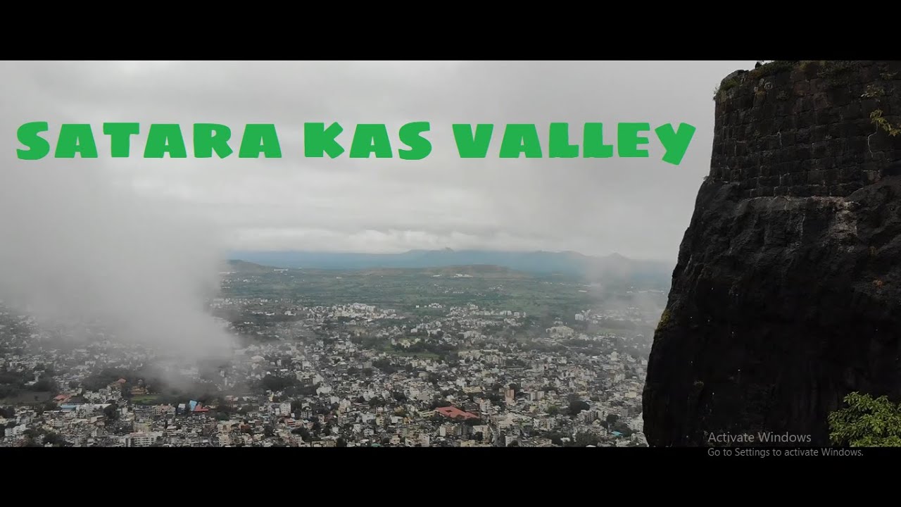 DJI MAVIC AIR SHOT || Satara kas Valley ||