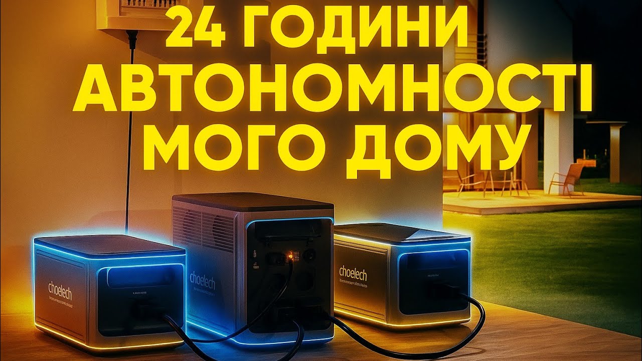 Зарядна станція універсальна Choetech 1800Вт (BS065-EU-BK). БЛЕКАУТ в 2025 відміняється.