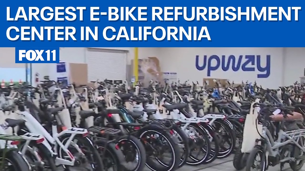 Upway opens largest e-bike refurbishment center in California