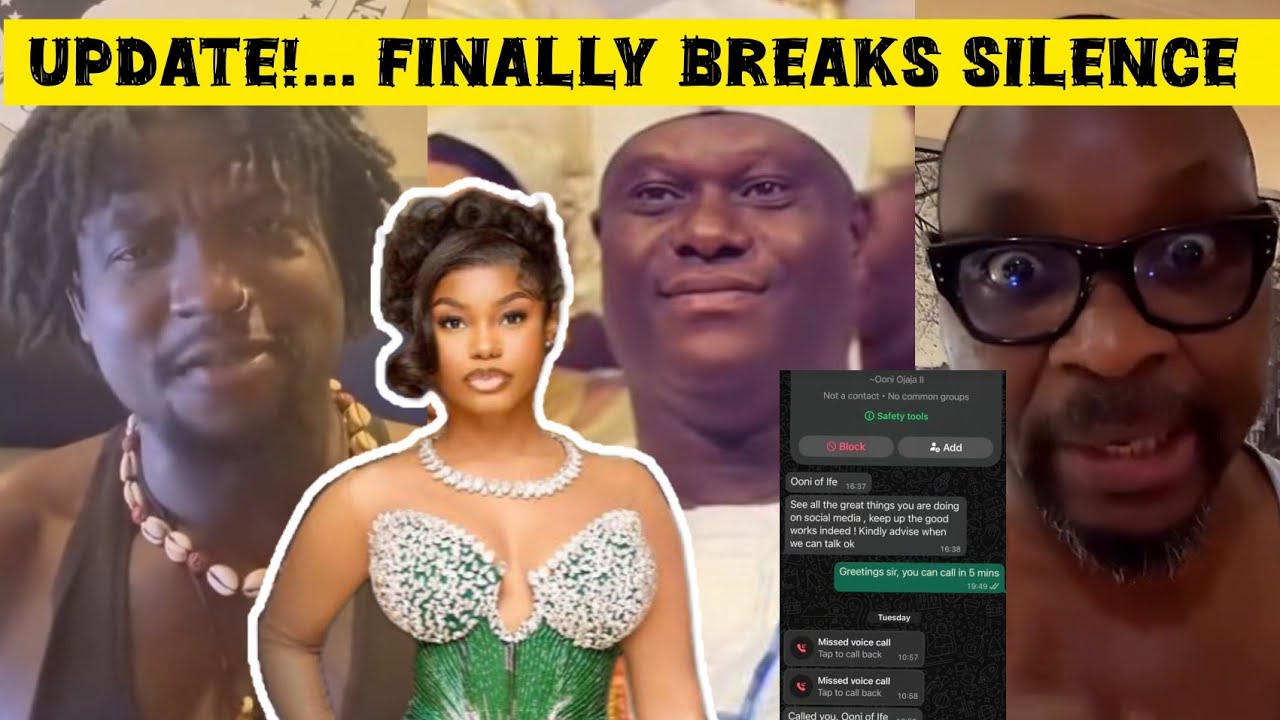 YORUBA! UPDATE! ...FINALLY BREAKS SILENCE | ORO ALAGBARA TI JADE O - OONI OF IFE , VDM, KINGMITCHY