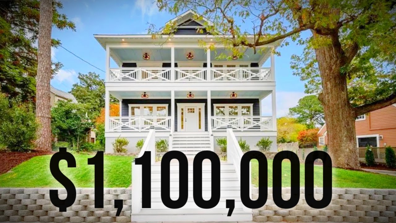 Walkthrough this Huge Waterfront New Construction Home in Norfolk Virginia!