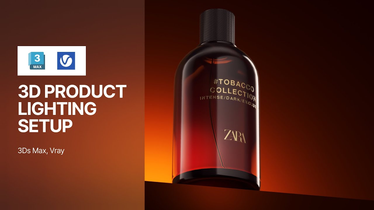 Photorealistic light setup for 3D product renders | 3DS MAX and Vray