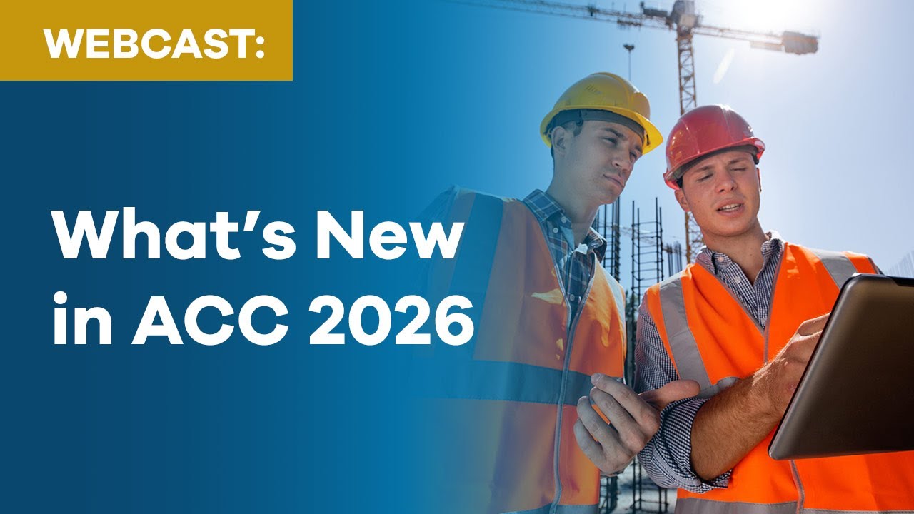 What's New in Autodesk Construction Cloud 2026