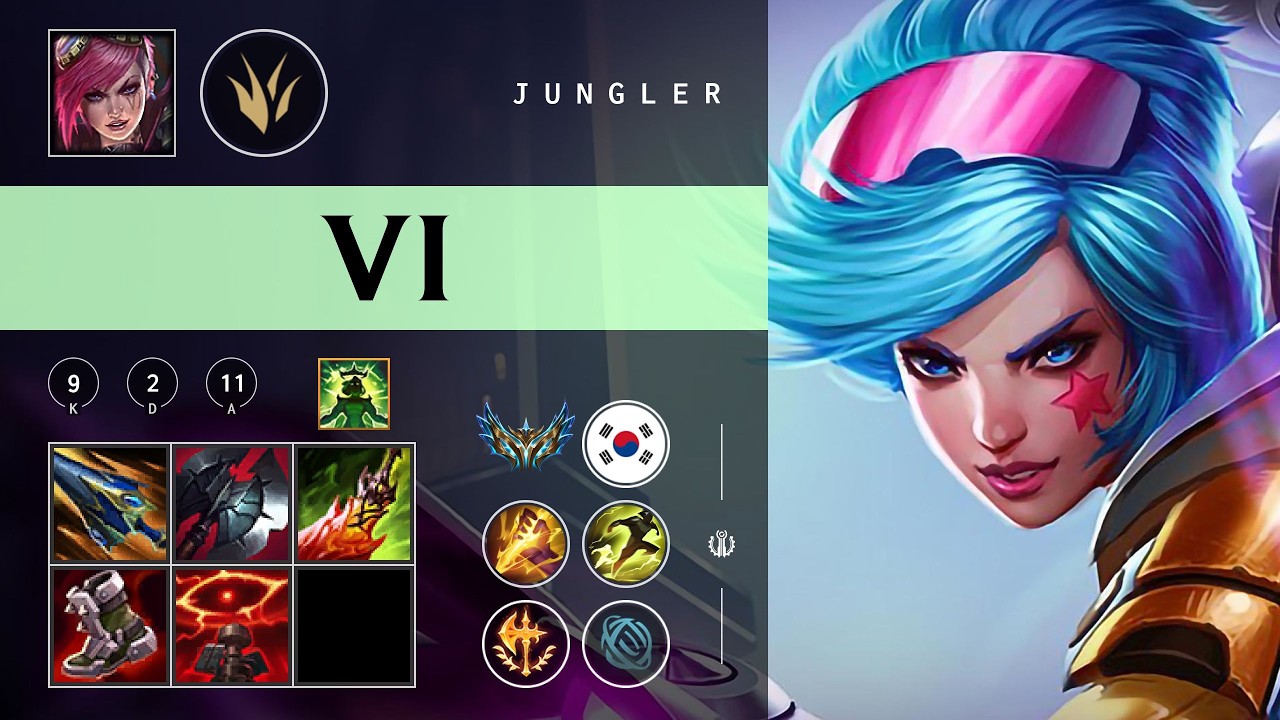 Vi Jungle vs Fizz - KR Challenger Patch 26.04