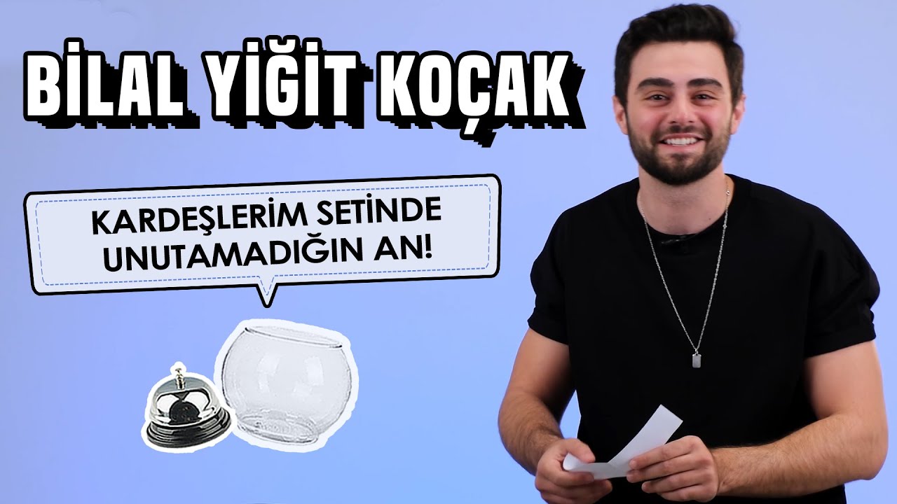 Bilal Yiğit Koçak Sosyal Medyadan Gelen Soruları Yanıtlıyor! Kardeşlerim Set Anıları