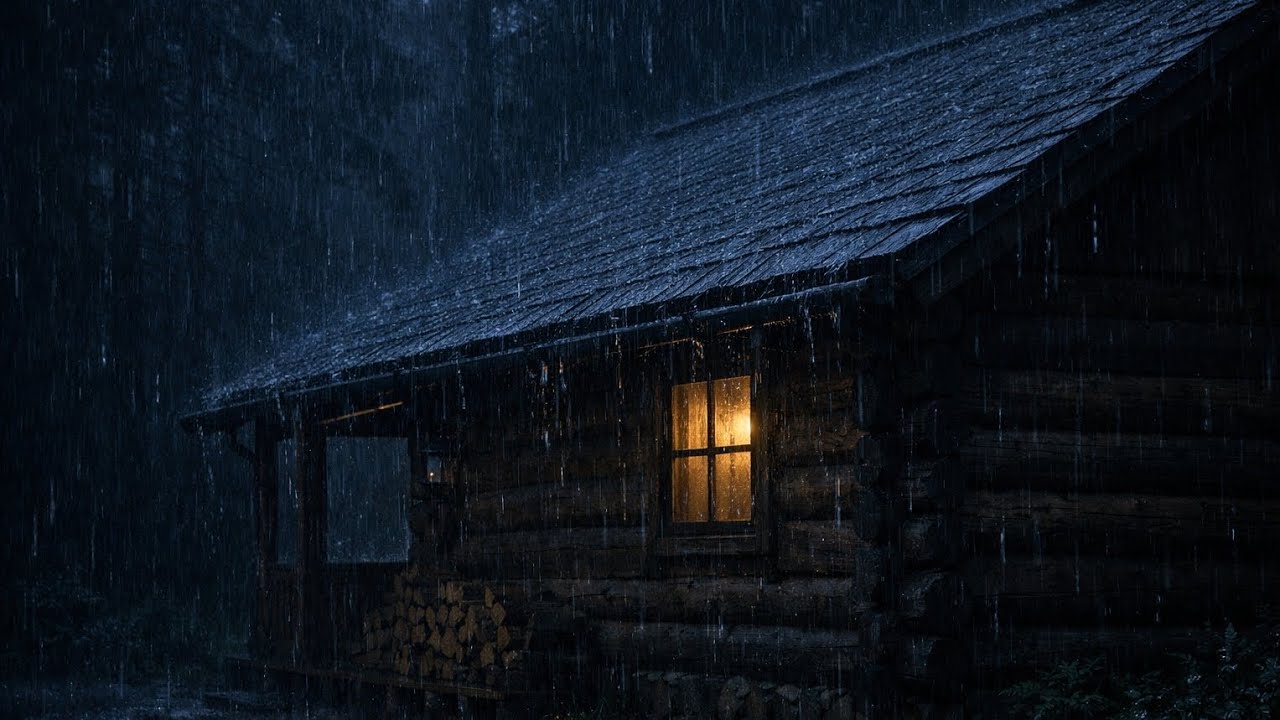  Rain Sounds for Sleeping - ASMR Rain and Thunder Sounds For Sleeping, Relaxing