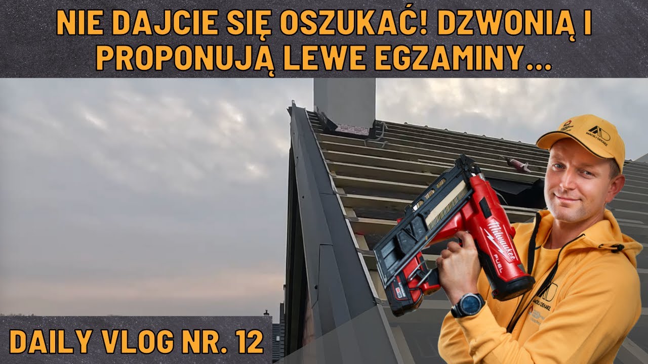 Daily Vlog nr. 12 Nie dajcie się oszukać❗️❗️❗️ Dzwonią i proponują lewe egzaminy...