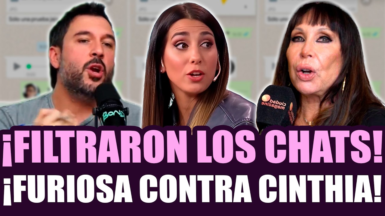 ¡FILTRARON EL CHAT DONDE MORIA CASAN OFENDE A CINTHIA FERNANDEZ!