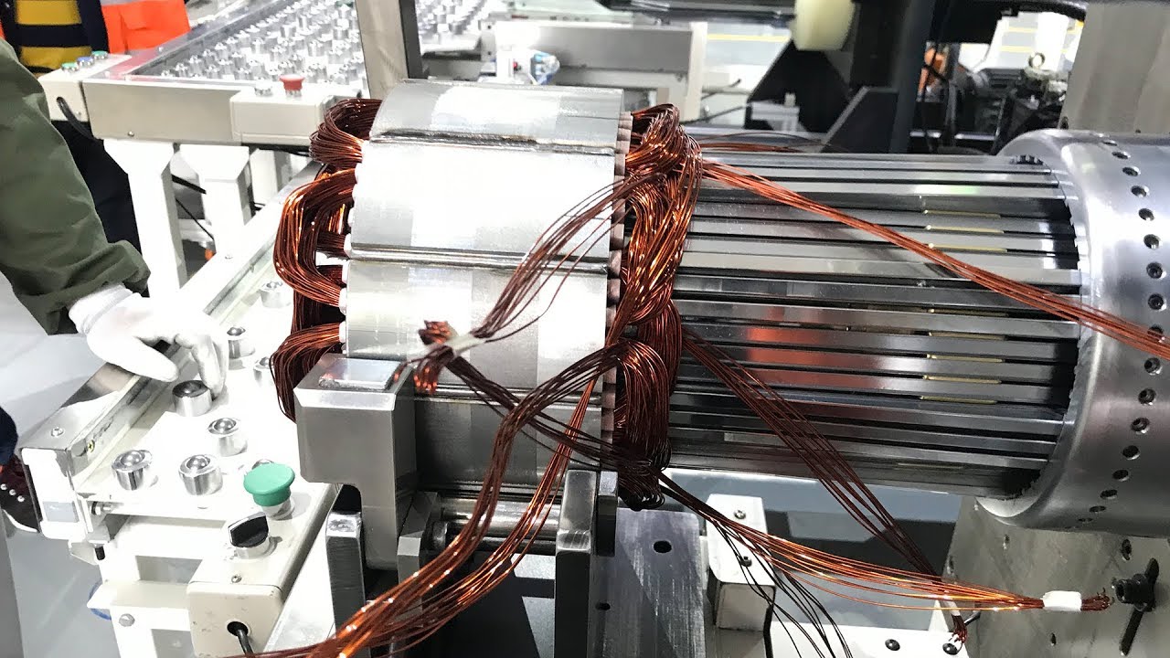 How It's Made a Electric Motor in China_AC Motors 2018