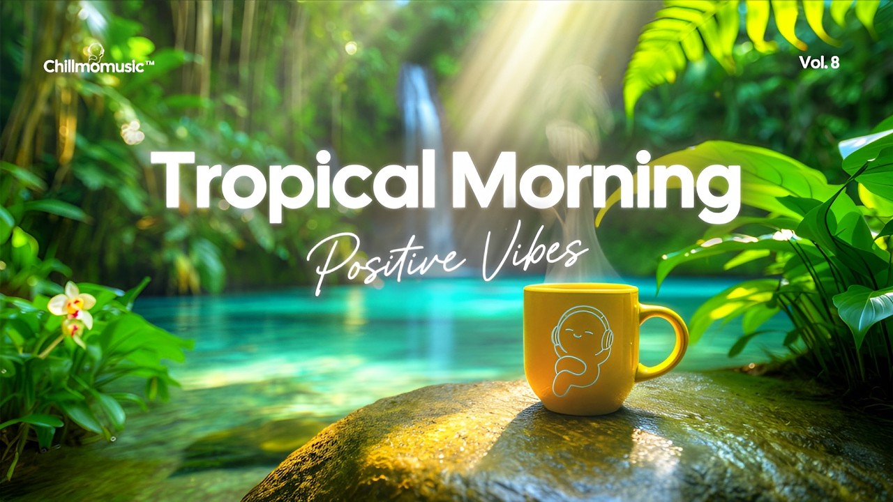 Tropical Morning 🌴 Positive Vibes Playlist to Wake Up Happy | Chillmomusic