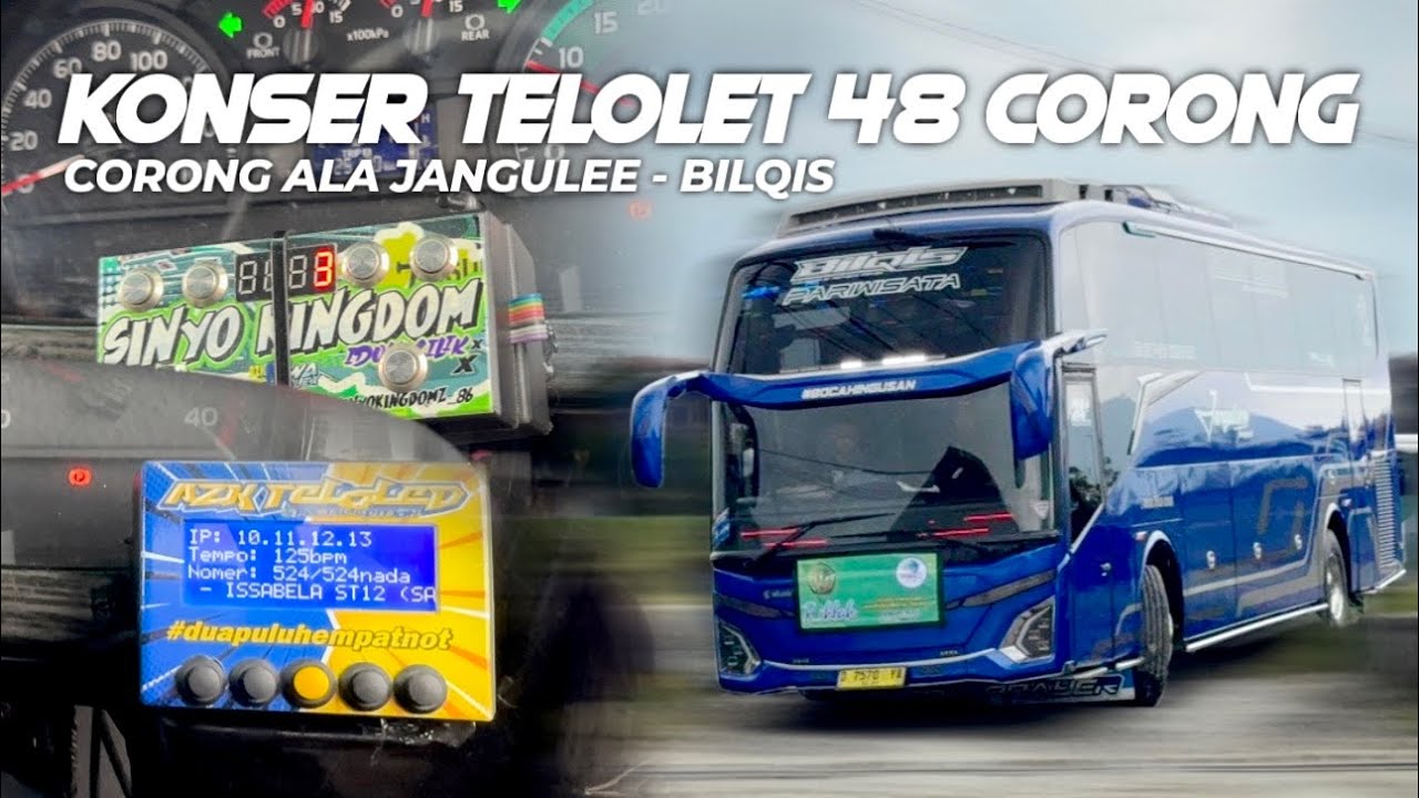 FULL KONSER TELOLET SEPANJANG JALAN😍Ngoyod Bus Jangulee 