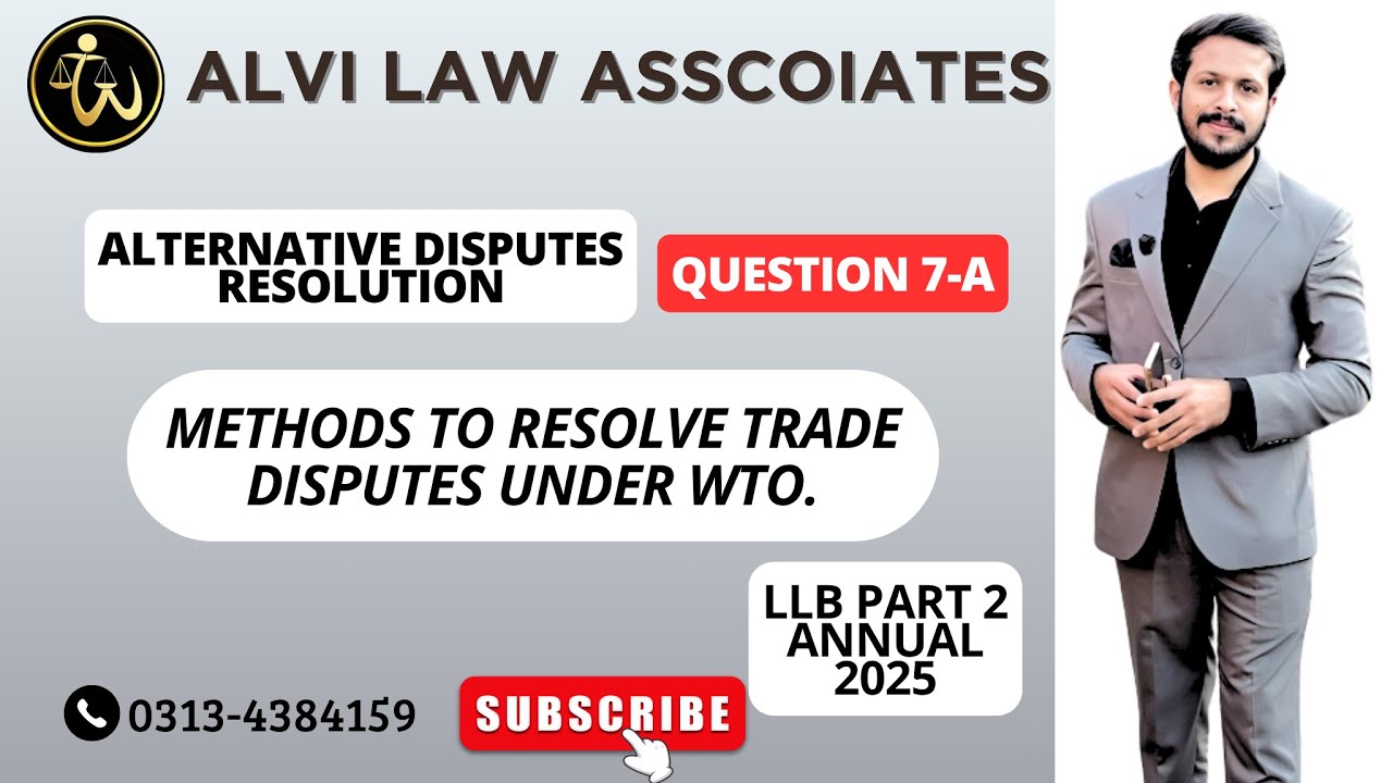 ADR Regular Session Q No 7-A. 