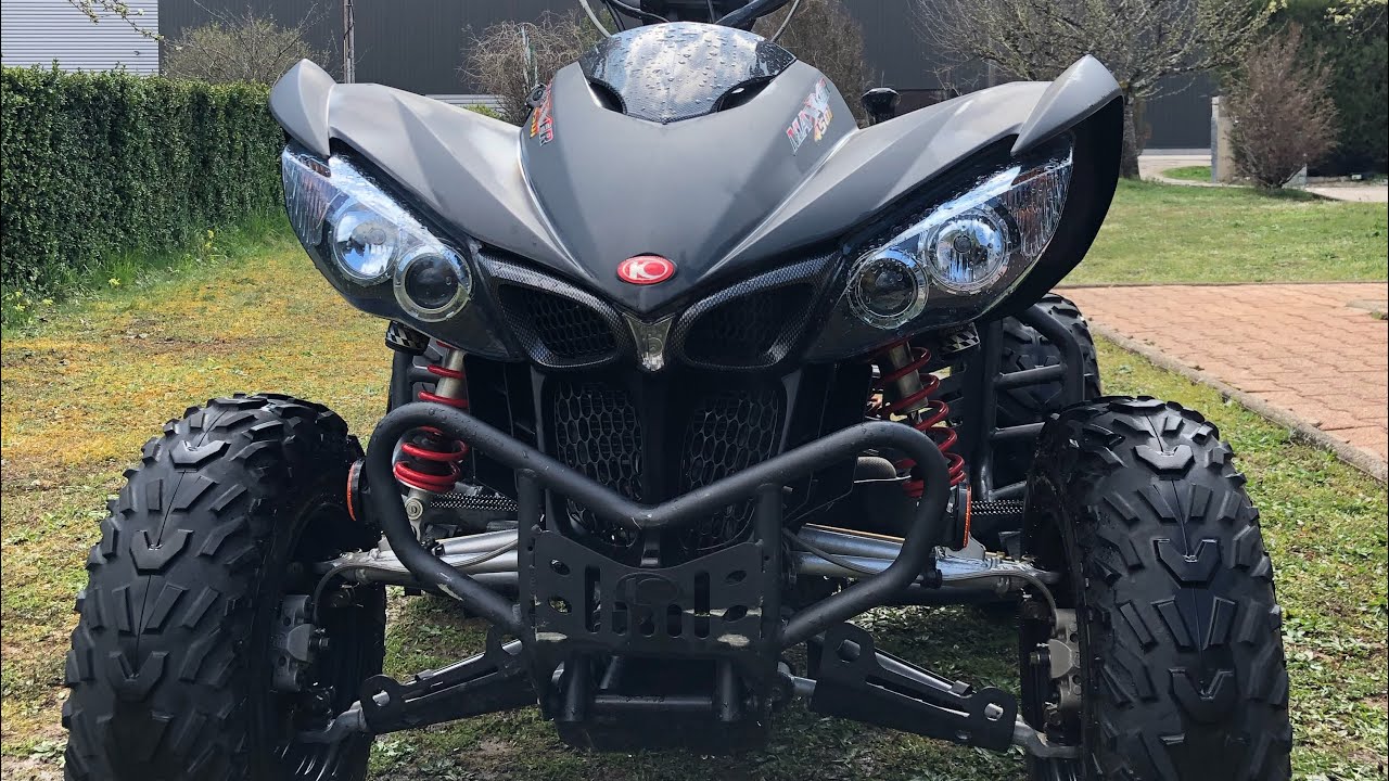 JE VOUS PRÉSENTE MON QUAD! (450 Maxxer )