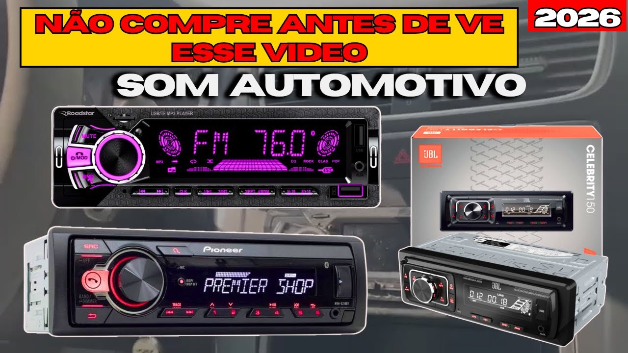 3 Melhores  Som Automotivo Em 2026  I Som Automotivo Qual Comprari Melhor Som Para Carro