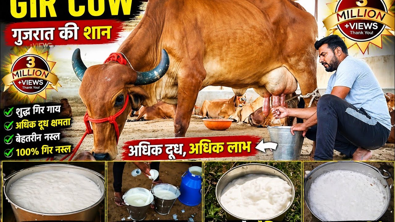 Is Your GAY Gir Cow PURE? Identify the Real Deal! क्या आपकी गिर गाय शुद्ध है? असली गाय की पहचान करें